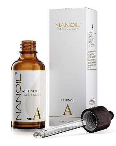 Nanoil Gesichtsserum mit Retinol, 50 ml, Gesichtsserum mit Vitamin A